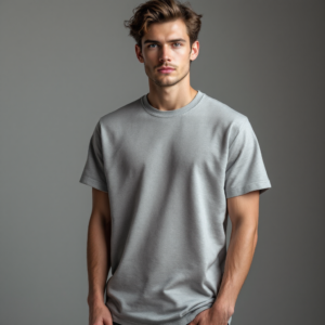 Grå t-shirt